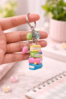 Book Keychain